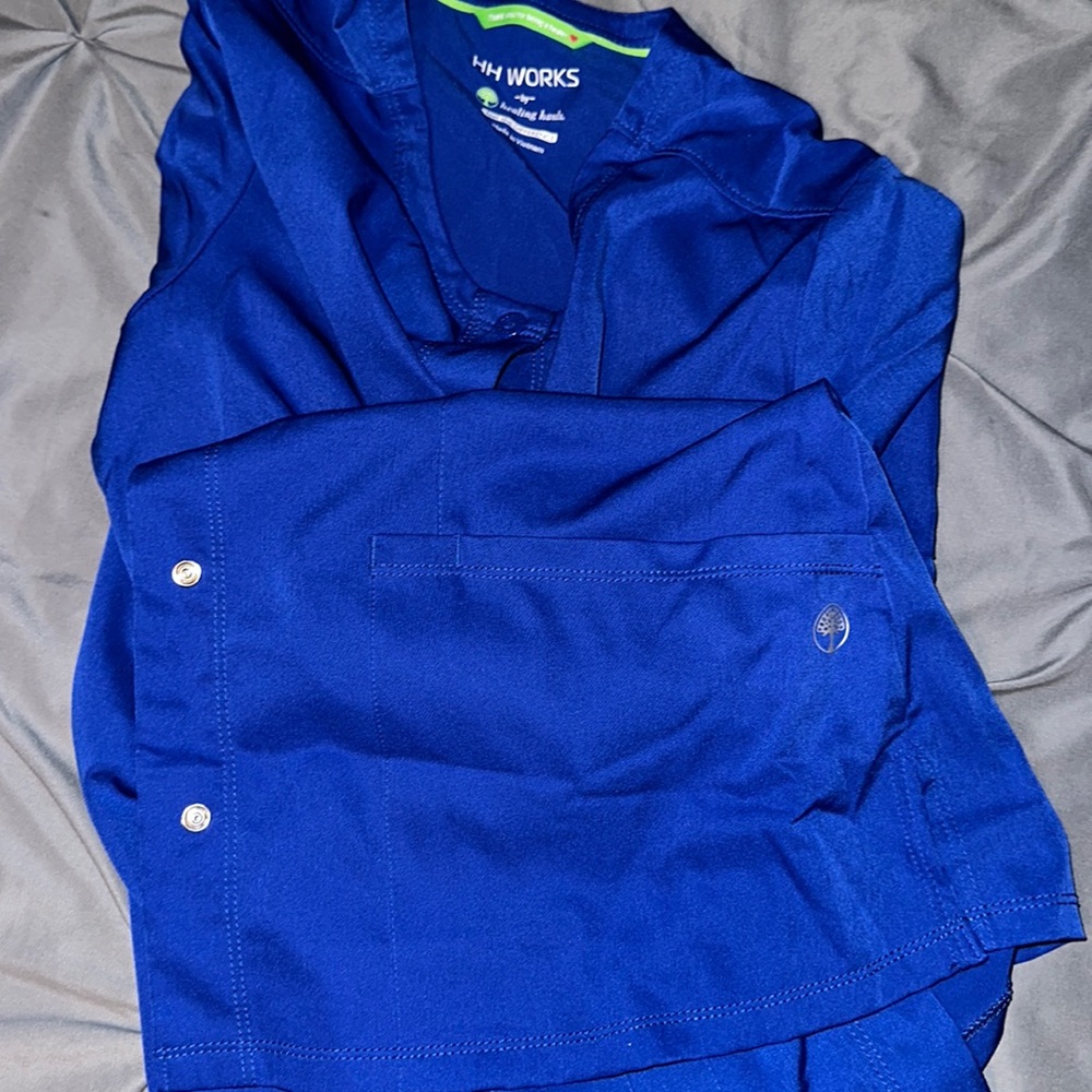 Healing hands  scrub jacket